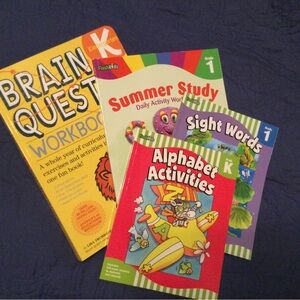 Educational Workbooks Pre-K thru 1st, BrainQuest Flash Kids